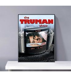 the truman show 1998 movie poster pvc package