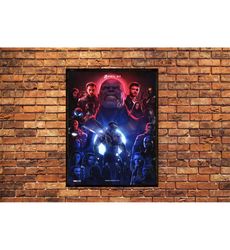 avengers infinity war artwork movie home decor cover