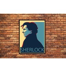 sherlock holmes portrait character personage detective tv show