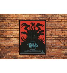 the thing alternative artwork horror antarctica alien virus