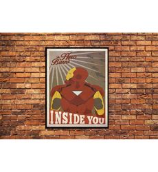 iron man tony stark propaganda artwork movie marvel