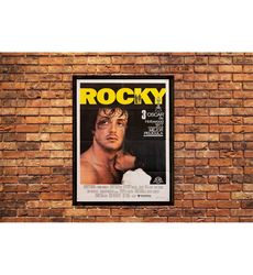 rocky 1976 classis box movie cover po ster