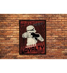 star wars propaganda imperial forces service and duty