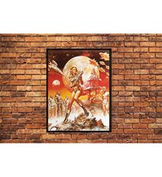 barbarella (1968) classic movie artwork ho me decor