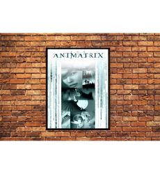 the animatrix animated matrix sci-fi cover pos ter