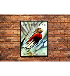 the rocketeer classic movie artwork ho me decor