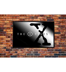 the x-files tv series artwork home decor art