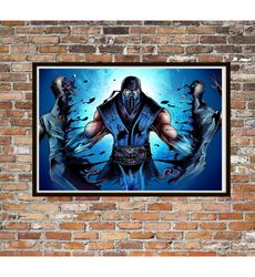 mortal kombat sub zero fatality action game horror