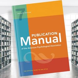 publication manual (official) 7th edition of the american psychological association