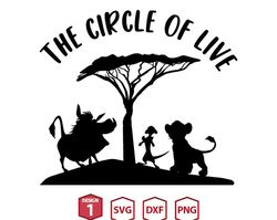 the circle of live svg, lion king svg, lion king safari svg, simba svg