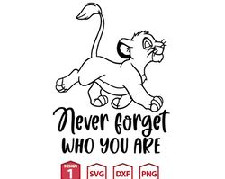 never forget who you are svg, lion king svg, simba svg, timon svg, pumba svg