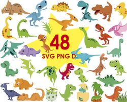 baby dinosaur svg bundle, dinosaur svg, t rex svg, dino svg, dinosaur monogram svg, jurassic clipart svg