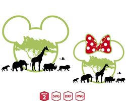 animal kingdom svg png, animal kingdom svg, mickey ears svg, disney family trip svg, no worries svg