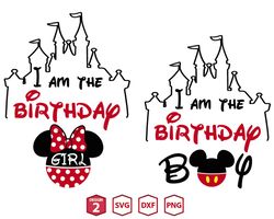 i am the birthday boy disney svg png, disney birthday boy family svg, mickey happy birthday svg, making memories svg