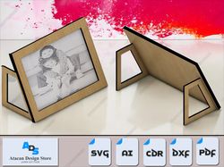 "laser cut photo frame templates for diy home decoration projects