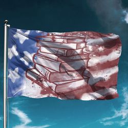 reader american flag garden house flag