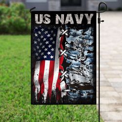 us navy american flag garden house flag