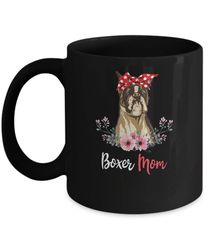 boxer mom gift for women dog lover mug