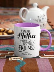personalized mother's day mug | mother daughter gift | gift for mom | best mom gift