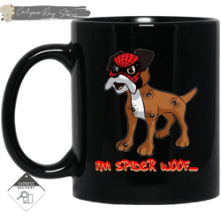 i'm spider woof boxer mugs,custom coffee mugs, personalised gifts