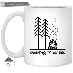 camping is my zen mugs 1, custom coffee mugs, personalised gifts