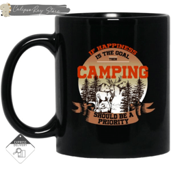 camping should be a priority mugs, custom coffee mugs, personalised gifts