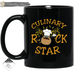 culinary rock chef mugs, custom coffee mugs, personalised gifts