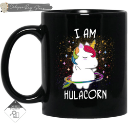 i am hulacorn unicorn mugs, custom coffee mugs, personalised gifts