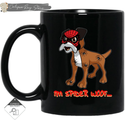 i'm spider woof boxer mugs, custom coffee mugs, personalised gifts