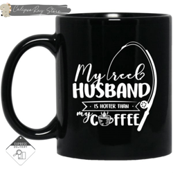 my reel husband is hotter than my coffee mugs, custom coffee mugs, personalised gifts