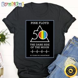 50th anniversary of pink floyd's 'the dark side of the moon' celebrated with new box set unisex shirt