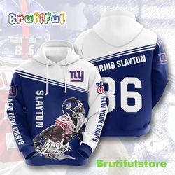 darius slayton new york giants new york giants 3d all over print hoodie