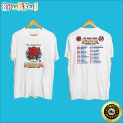 dead company final summer tour 2023 list tour wihte t shirt