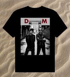 depeche mode tour 2023 for gift fans unisex black t-shirt