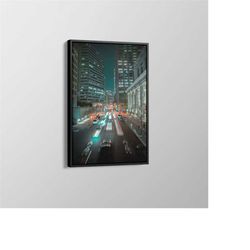 custom city map prints canvas / cityscape wall art / banksy canvas / oil painting canvas / popular art decor / trend wal