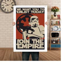 star wars propaganda poster - movie poster art home decor bedroom poster wall art film print classic movie poster classi