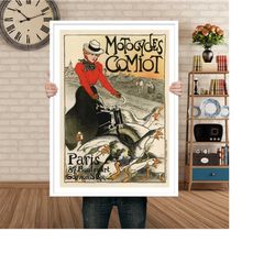 paris travel poster - home decor bedroom print wall art fun print retro poster bar art alcohol kitchen art classic print