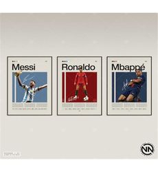 lionel messi, cristiano ronaldo, kylian mbapp, legends 3