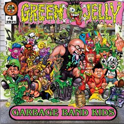 green jelly - garbage band kids - album cover poster