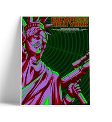 escape from new york alternative movie poster |