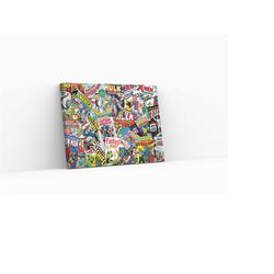 avengers poster print art,avengers canvas wall art,marvel superheroes canvas wall art,kids room wall art decor,game room