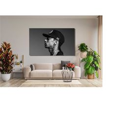 nipsey hussle music poster,nipsey hussle print,american rapper wall art,famous singer poster,hip-hop wall art canvas,rap