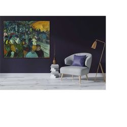 van gogh arena at arles canvas/poster iconic classic fine art painting, beautiful vincent van gogh print, impressionist
