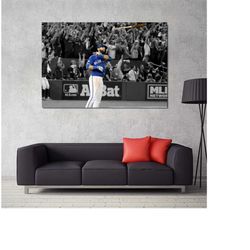 jose bautista poster print art,jose bautista wall art,jose bautista print,baseball wall art decors,man cave wall art dec