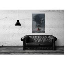 darth vader print art canvas,starwars darth vader poster canvas wall art,clone wars,darth vader,darth vader fan gift dar