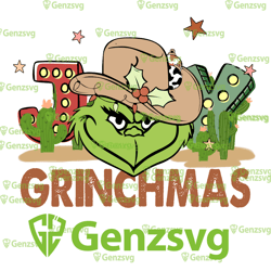 grinchmas cowboy png, grinch christmas tshirt, mean-green guy christmas tshirt, howdy grinch tshirt