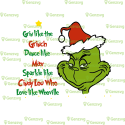 grin like the grinch dance like max love like whoville tshirt, merry grinchmas tshirt, grinchy tshirt