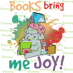 books bring me joy read more books tshirt, piggie elephant pigeons t-shirt, lovers bookworm teacher librarian shirt