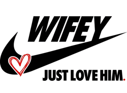 nike wifey svg | nike svg | love svg | heart svg | wedding svg | png dxf svg cut files for cricut and silhouet