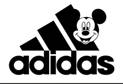 adidas x mickey mouse embroidery designs file, adidas machine embroidery designs svg